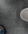 24''X24'' Modern Porselen Karo Siyah Renk Yarı Parlak Yüzeyli Çimento Görünümlü Porselen Karo