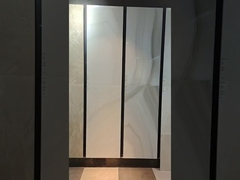 600x1200mm mermer akik serisi bej renk FP8126A83 ve gri renk FP8126A87'nin karşılaştırması