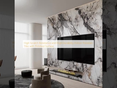 Yüksek Çizilme Direnci ve Yüksek Dayanıklılığa Sahip, Cilalı Yüzeyli İç Mekan Porselen Karolar