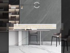 Yapıştırma veya Şamandıra Montajı Yüksek Leke Direnci Çok Yönlü ve Uzun Ömürlü Zemin Kaplaması için İç Mekan Porselen Karolar