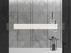 %0,5'ten Az Su Emme ve İç Tasarım İçin Sırlı Cilalı İç Mekan Porselen Duvar Plakası