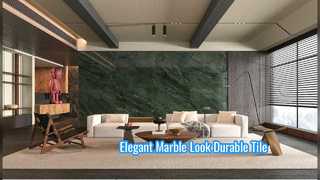 Modern İç Mekanlar İçin Dayanıklı Mermer Görünümlü Porselen Karo