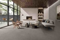 Yumuşak Cilt Sırlı Mikro-Çimento Sessiz Stil Seramik Karo 750 * 1500mm Oturma Odası İçin