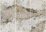 Pandora Beyaz Kahverengi Renkli Mermer Döşeme Karosu Cilalı Granit Yer Karosu