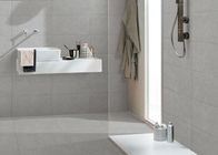 Tuvalet Modern Porselen Karo, R11 Modern Gri Banyo Fayansları 600x300mm