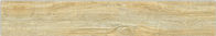 20x120cm Ebat Krem Sarı Yapay Villa Sırlı Porselen Seramik Ağaçlı Yer Karosu Yapı Malzemeleri Kapalı Karo