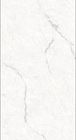 1200 X2400mm Büyük Döşeme Beyaz Mat Yüzey Mermer Görünümlü Dış Mekan Duvar Karosu ve Yer Karosu için Porselen Karolar