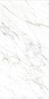 Tam Gövde Zemin Beyaz Mermer Fayans İtalyan Carrara Çizgili Mermer Görünümlü Finish Porselen Karo1600 * 3200mm