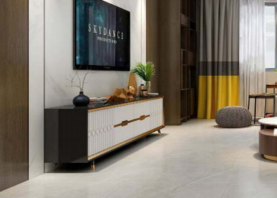 Kahve dükkanı için zarif 800*800 mm gri kapalı porselen fayansları