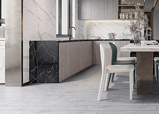 Uzun Sürekli Kapalı Porselen Kelepçeler 200*1200mm Kalınlığı 9.5mm