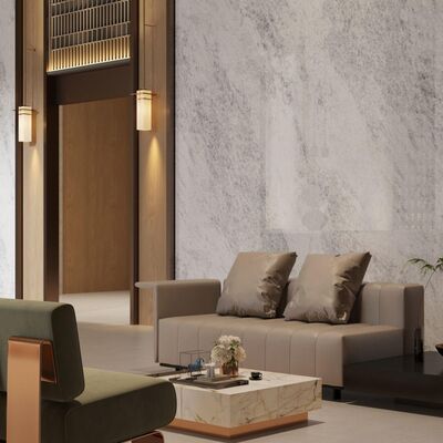 1200x2700 Mm Modern Porcelain Floor Tile with Floating Installation and Stain Resistant Surface