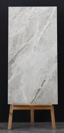Aşınma Dayanımı Mermer Görünümlü Seramik Yer Karosu Braccia Koyu Gri 600*1200 Mm