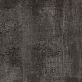 Sırlı Modern Porselen Karo 600x600 mm Ebat Pürüzlü Yüzey Yükseltilmiş Pas Siyah Renkli
