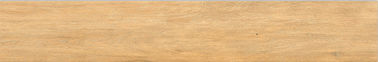 Sarımsı Renkli Ahşap Tasarım Çimento Görünümlü Porselen Karo 200x1200 MM Ebat