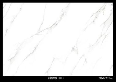 81*141cm Mermer Görünümlü Porselen Karo Sırlı Beyaz Calacatta Carrara Mermer Porselen Karo