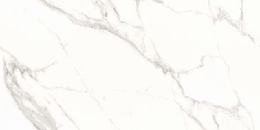 Showroom İç Mekan Porselen Yer Karosu / Parlak Beyaz 1800X900 Seramik Porselen Zemin