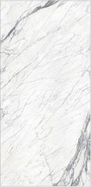 Carrara Büyük Boy Porselen 1200x2400mm Duvar ve Yer Karosu Salon Porselen Yer Karosu