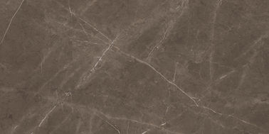 Üretici Katı Yüzey Mermer Büyük Döşeme Kahverengi Renkli Karo 750x1500mm Sıcak Satış Kapalı Porselen Karo
