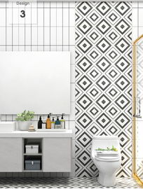 Mat Bitmiş Banyo İnce Mermer 12'X12' Modern Porselen Karo