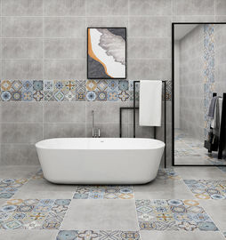 İç Mekan Dekoratif Antibakteriyel 600x600 Mm Modern Porselen Karo