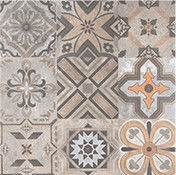 Salon Dekoratif Cilalı 24 X24 Modern Porselen Karo