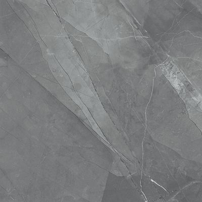 900x900mm İç Dekorasyon Porselen Yer Karosu Koyu Gri Renk