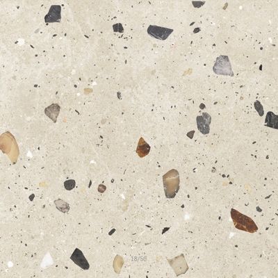 OEM Bej Renkli Gri Seramik Porselen Rustik Karo 24'x24'